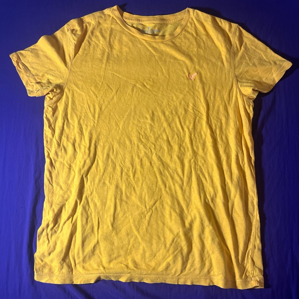 Bright Yellow American Eagle T-Shirt